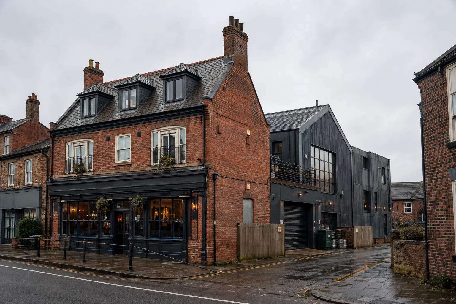 Generic mixed-use redevelopment in a residential setting